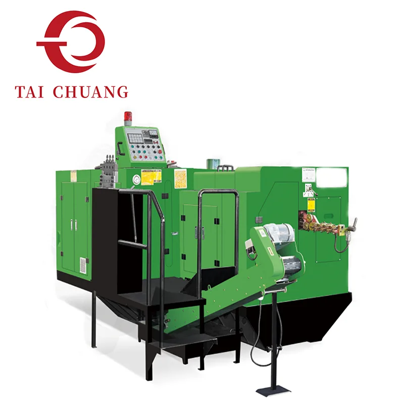 Maszyna do spęczania na zimno z 3 matrycami i 3 rozdmuchami