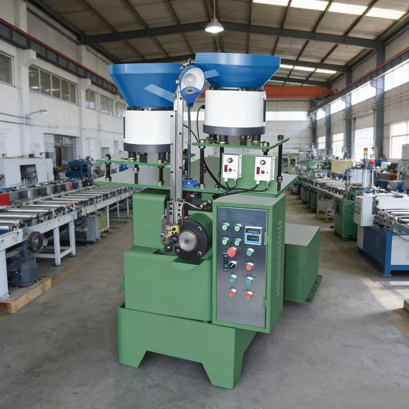 Nylon Washer Nut Crimping Machine